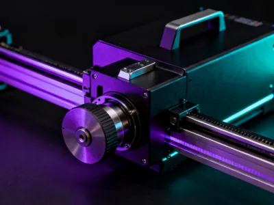 Glowforge Pro Plus with rotary attachment