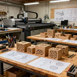 Custom packaging production