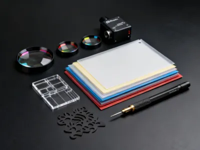 Glowforge Pro accessories and materials