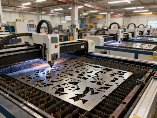 Production workshop with Glowforge Pro machines