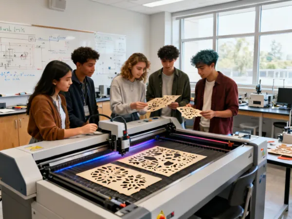 Education STEM lab with Glowforge Pro